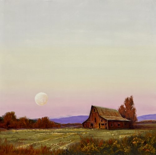 Autumn Hush 24x24 $2800 at Hunter Wolff Gallery
